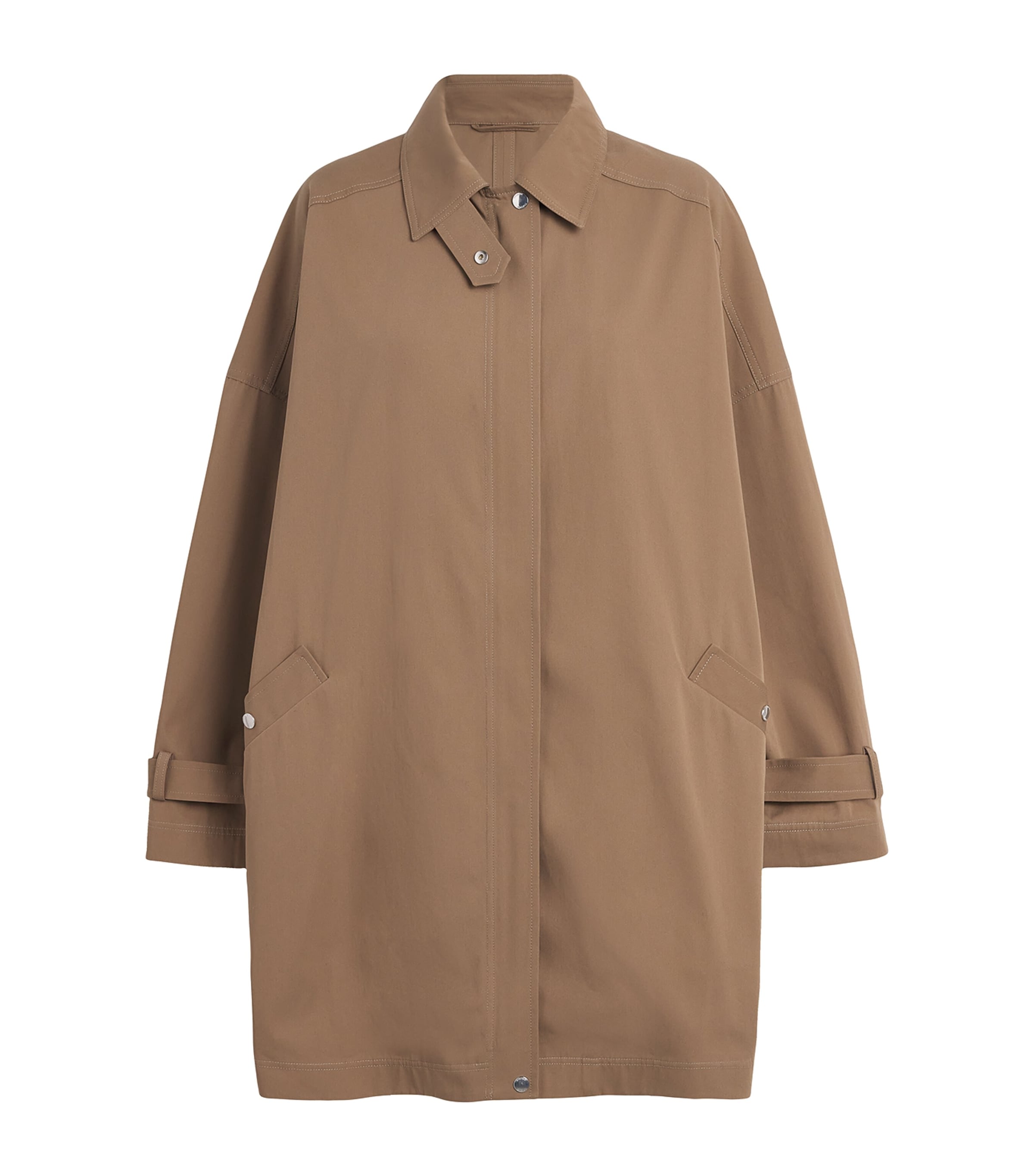 Organic Cotton Oversized Trench Coat