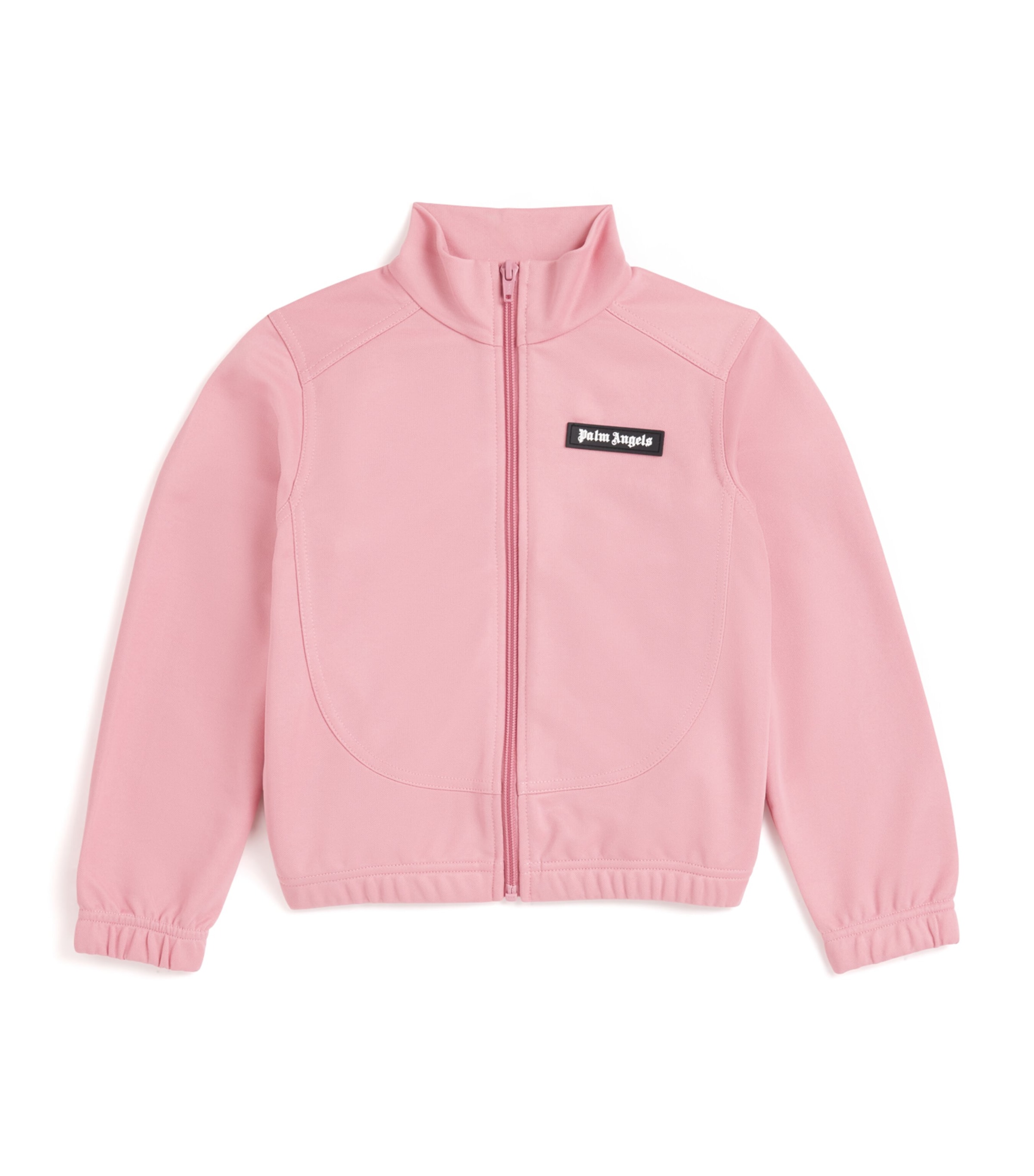 Cropped Curved Logo Track Jacket (4-12 Years)