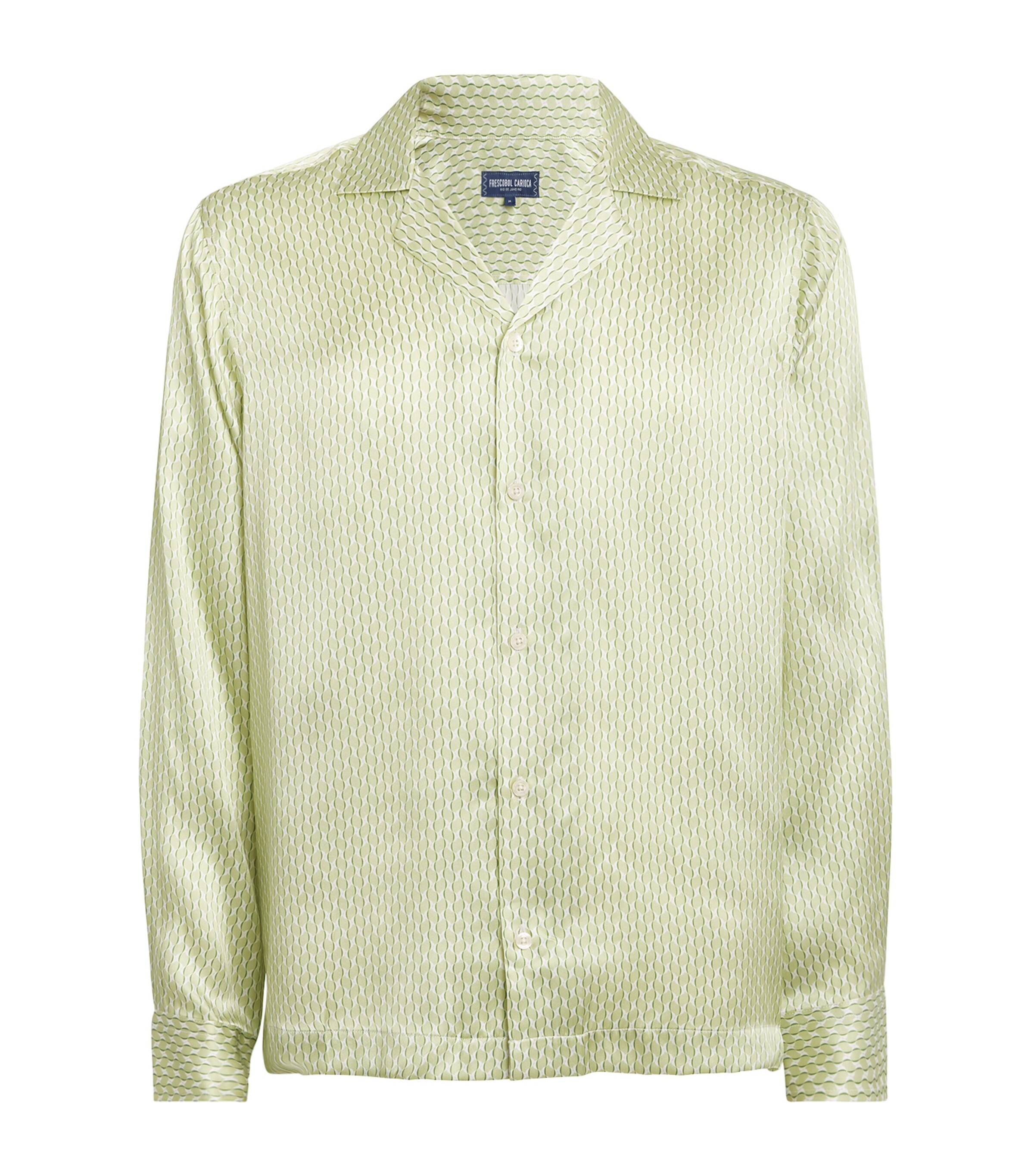 Silk Copa Print Safra Shirt