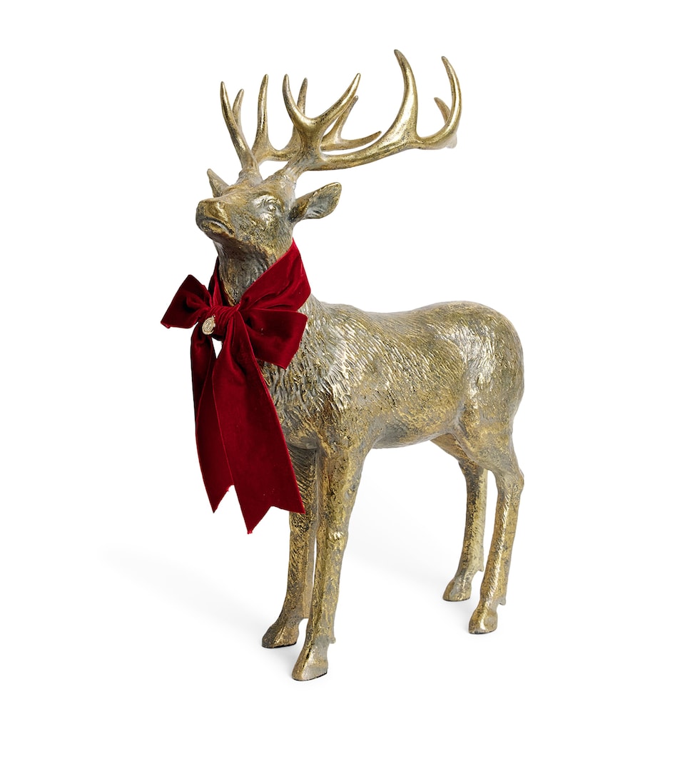 Harrods Stag Table Ornament Gold