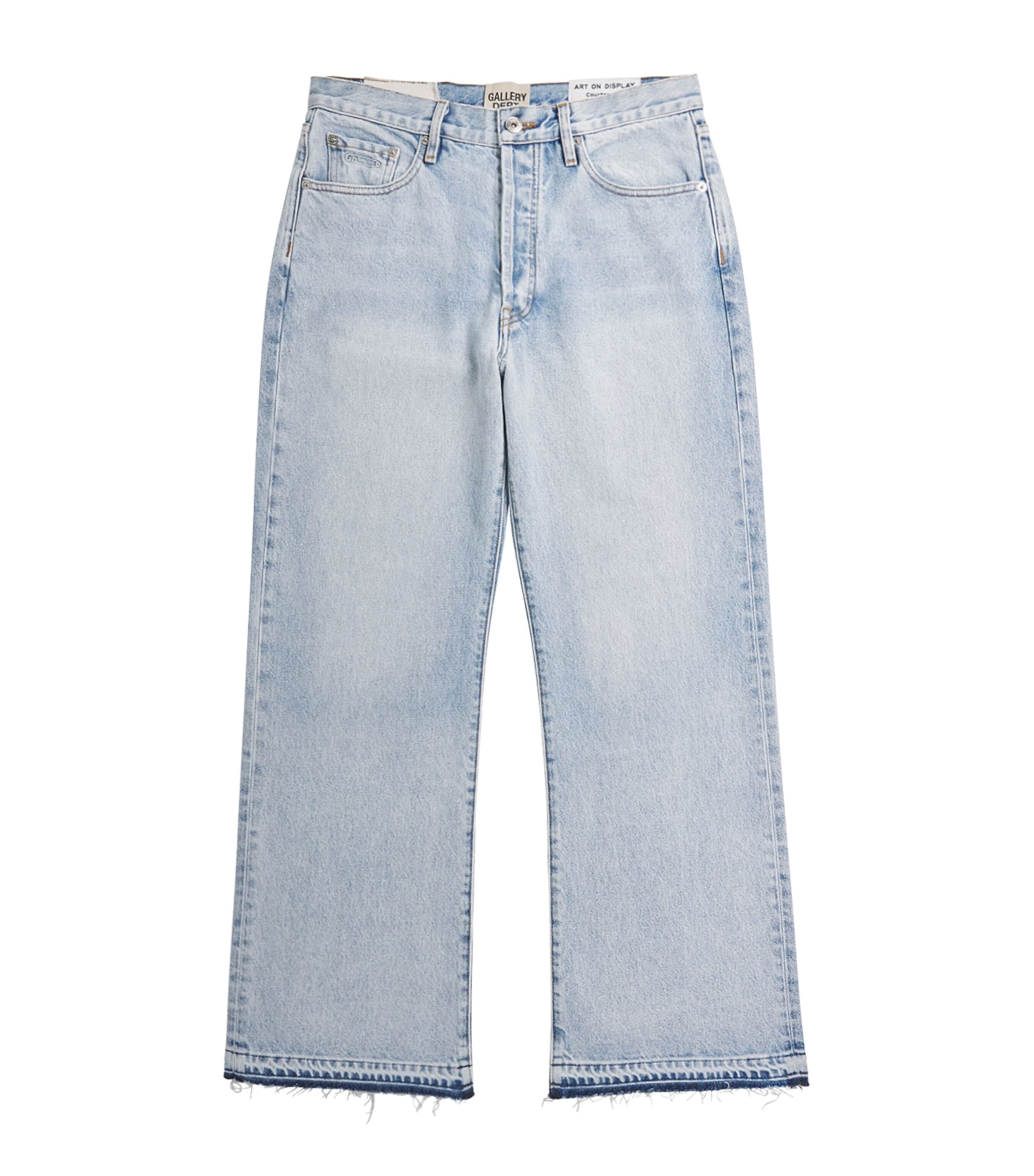 【関税＆送料込み】Balenciaga Light Jeans With Distressed H BALENCIAGA Distressed low-rise flared jeans | NET-A-PORTER