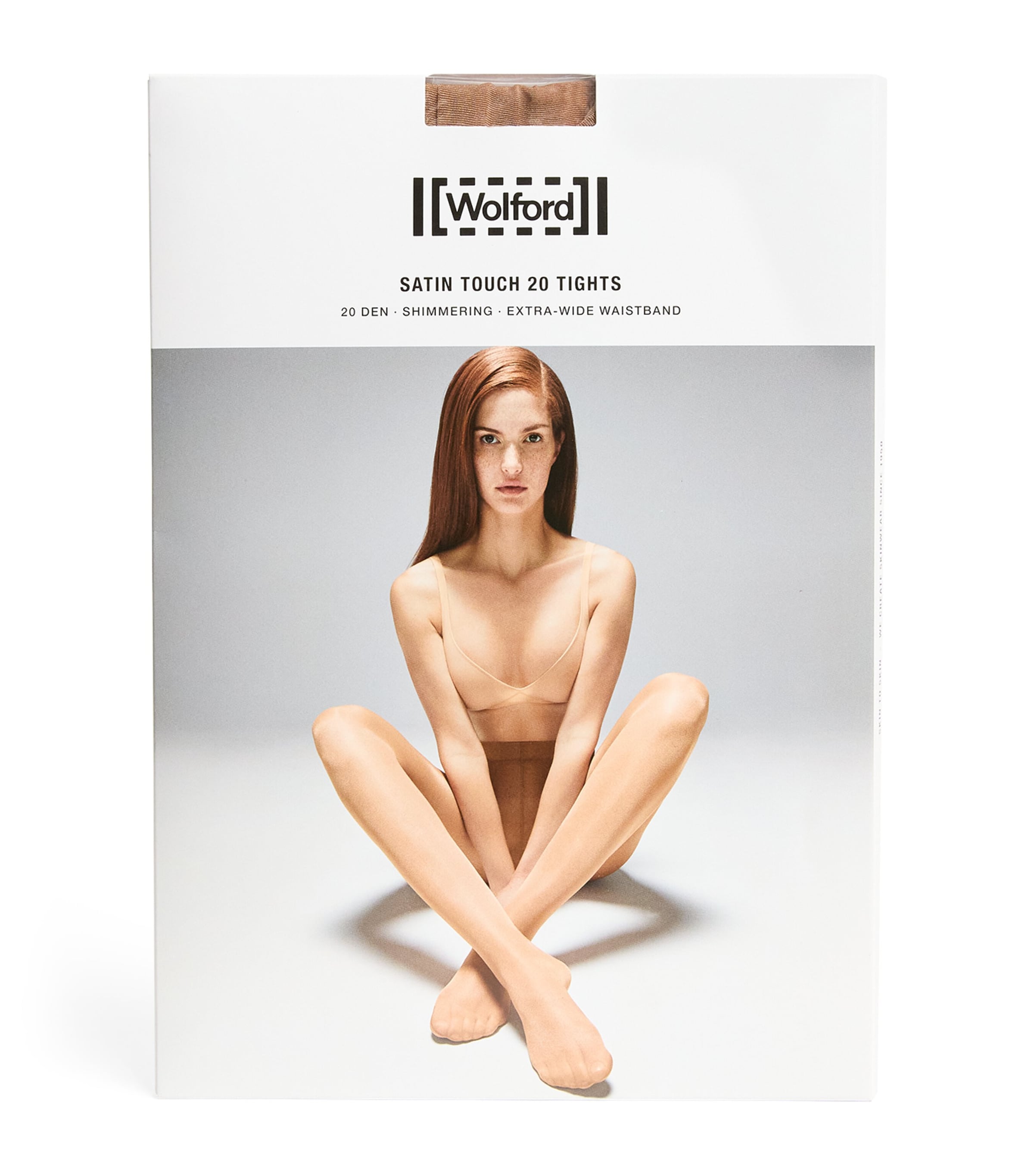 Wolford Womens Satin Touch 20 Tights Sand