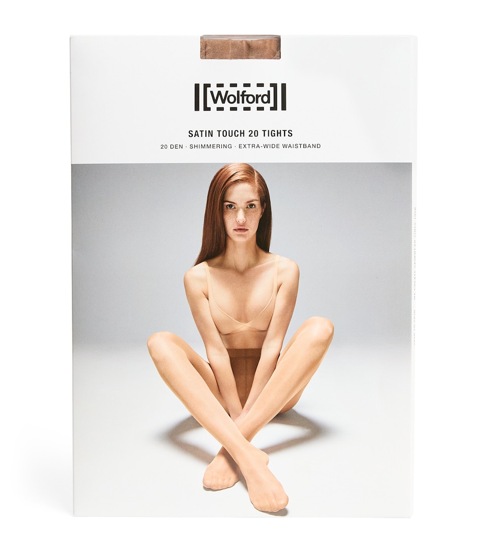 Wolford Womens Satin Touch 20 Tights Sand