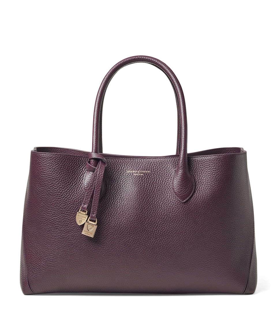 Leather London Tote Bag