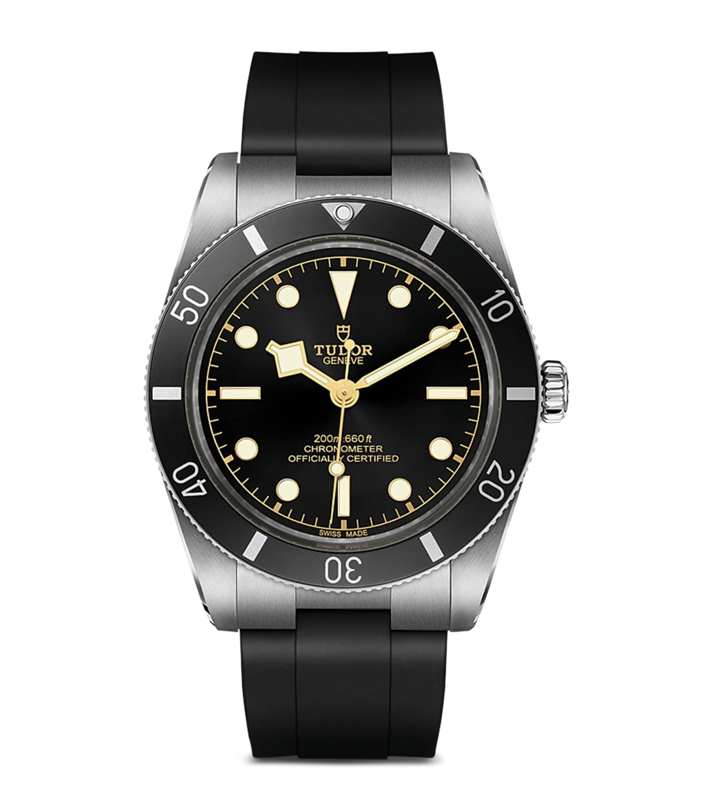 TUDOR Black Bay Stainless Steel Watch 37mm Black