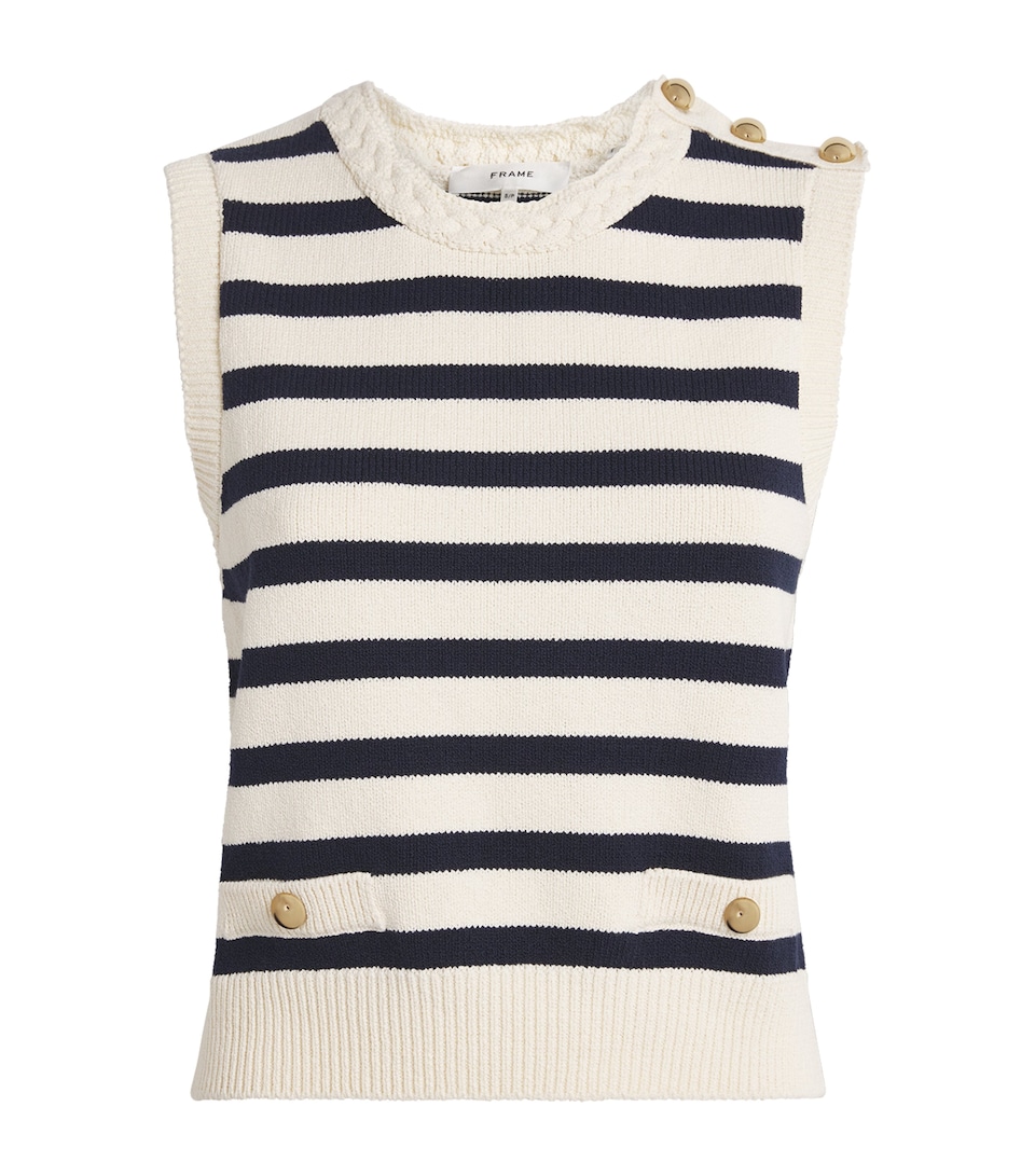 Stripe The Harbor Vest Top