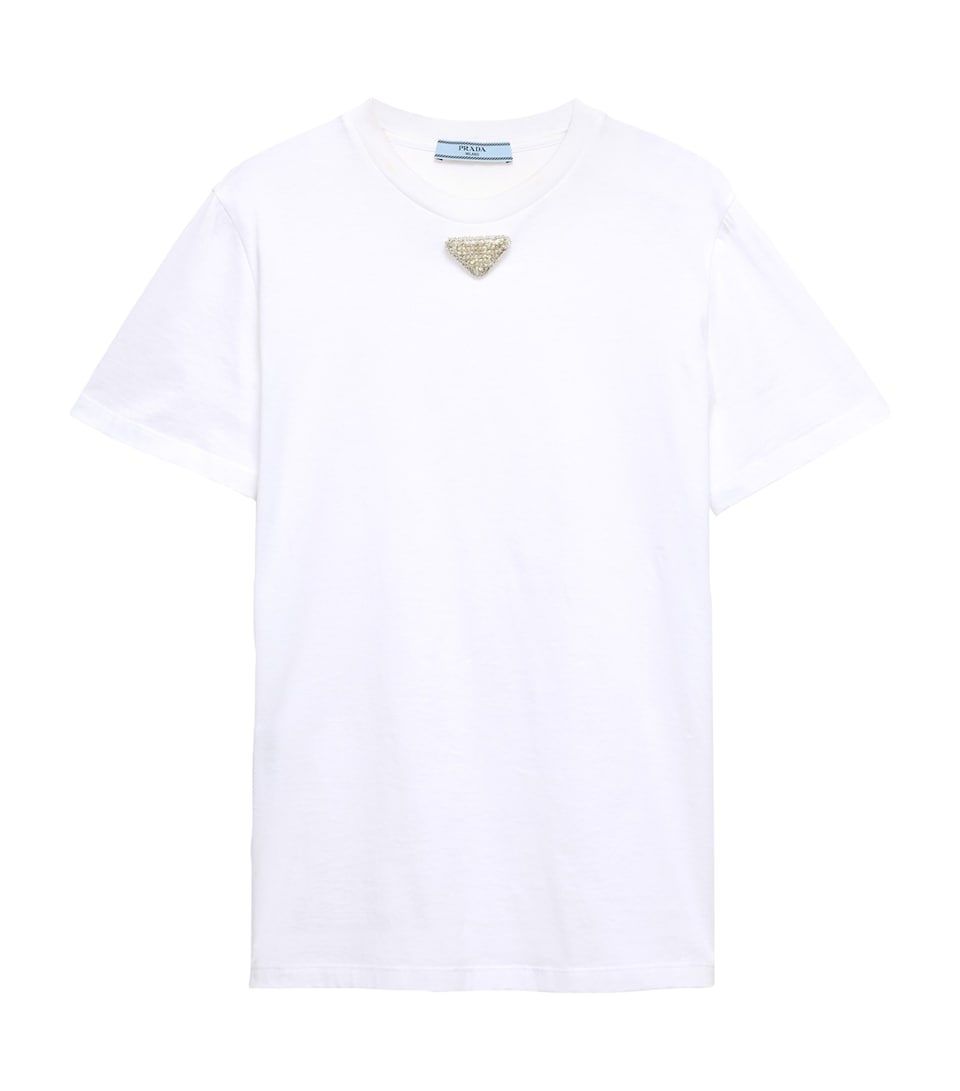 Cotton Embroidered T-Shirt