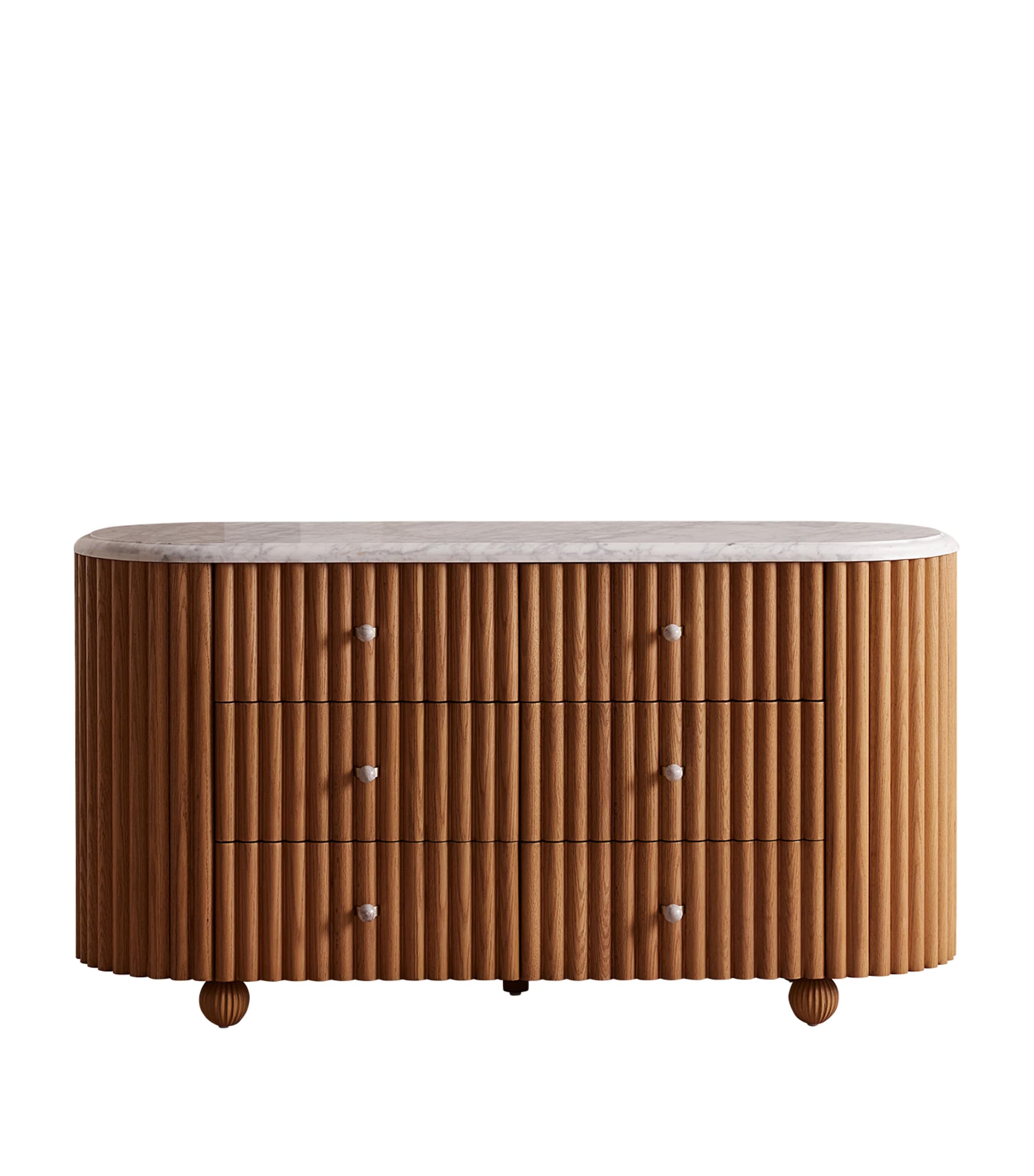 Soho Home Carlisle Six-Drawer Dresser Natural