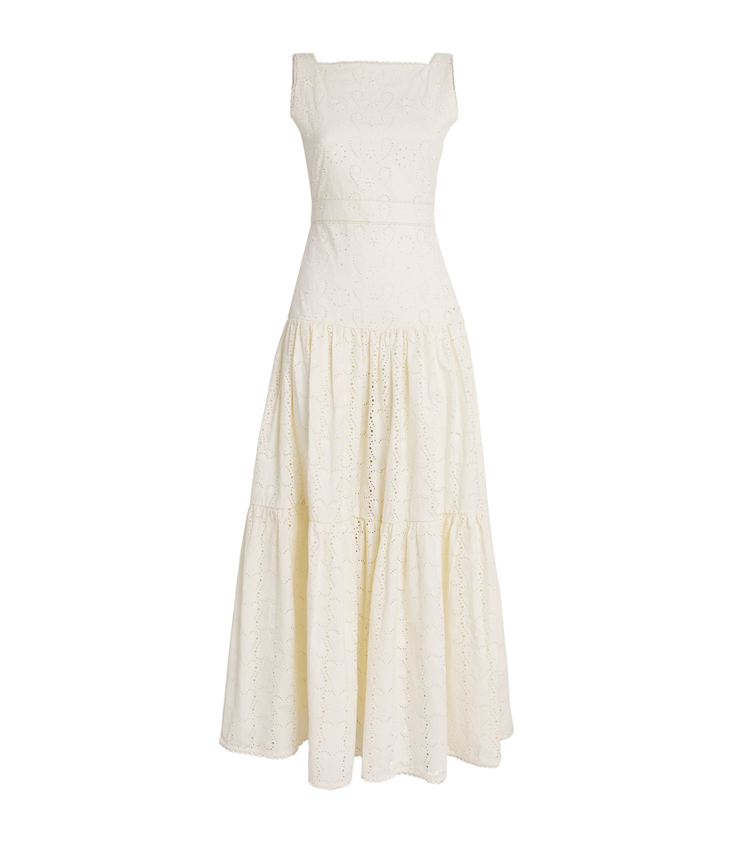 Agua By Agua Bendita Womens Cotton Abeja Playa Maxi Dress