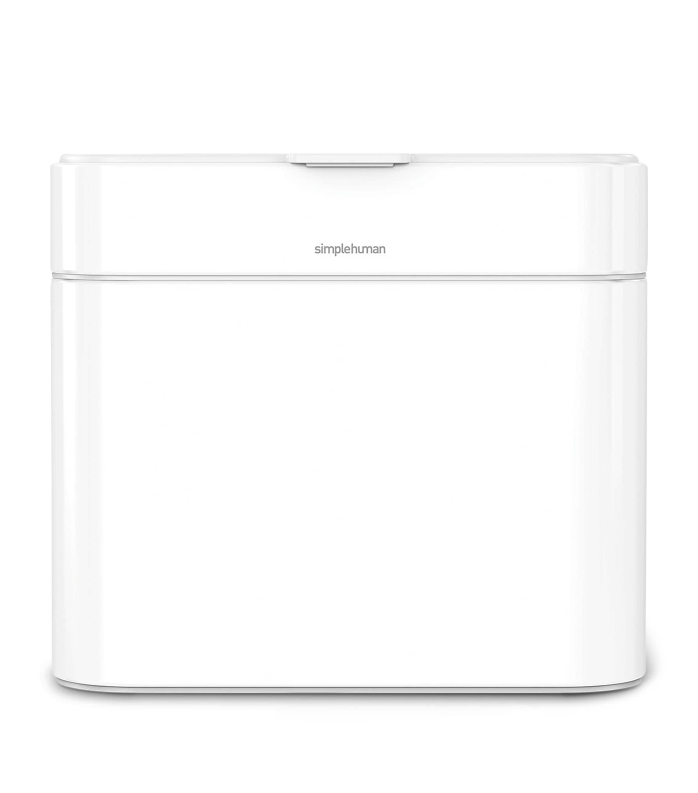 Simplehuman Stainless Steel Compost Caddy (4L) White