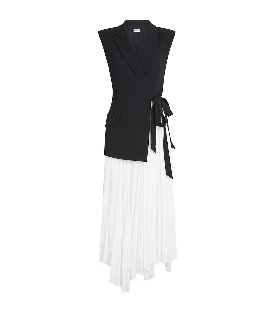 Simkhai Womens Helena Midi Dress Black Multi