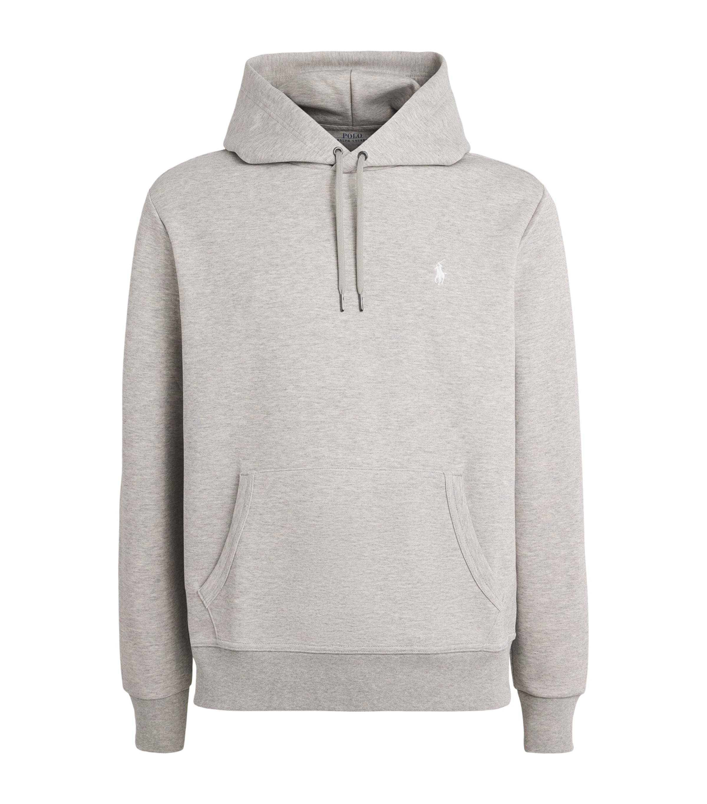 Polo Ralph Lauren Mens Double-Knit Logo Hoodie Drk Sprt