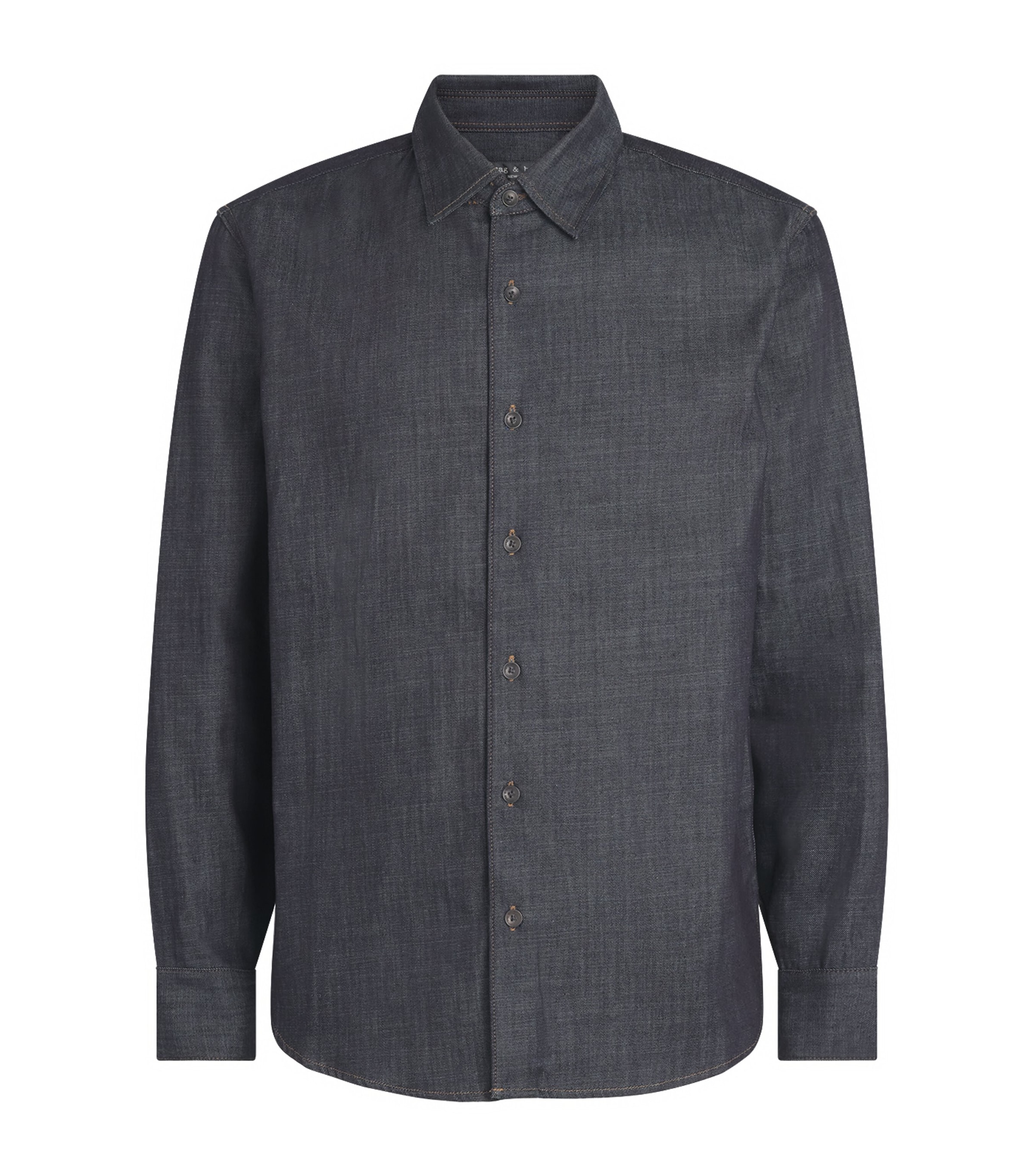 Rag & Bone Mens Denim Shirt Rbraw