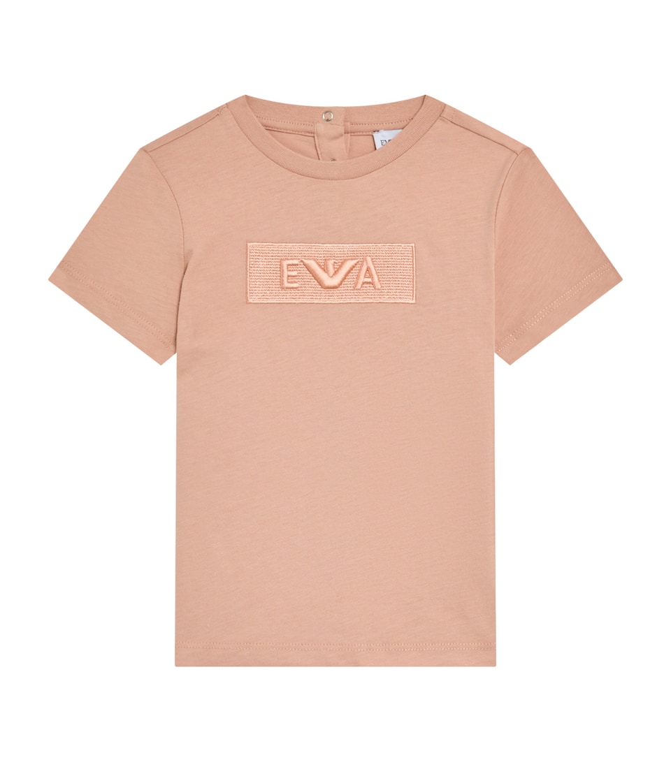 Cotton Embroidered Logo T-Shirt (6-36 Months)