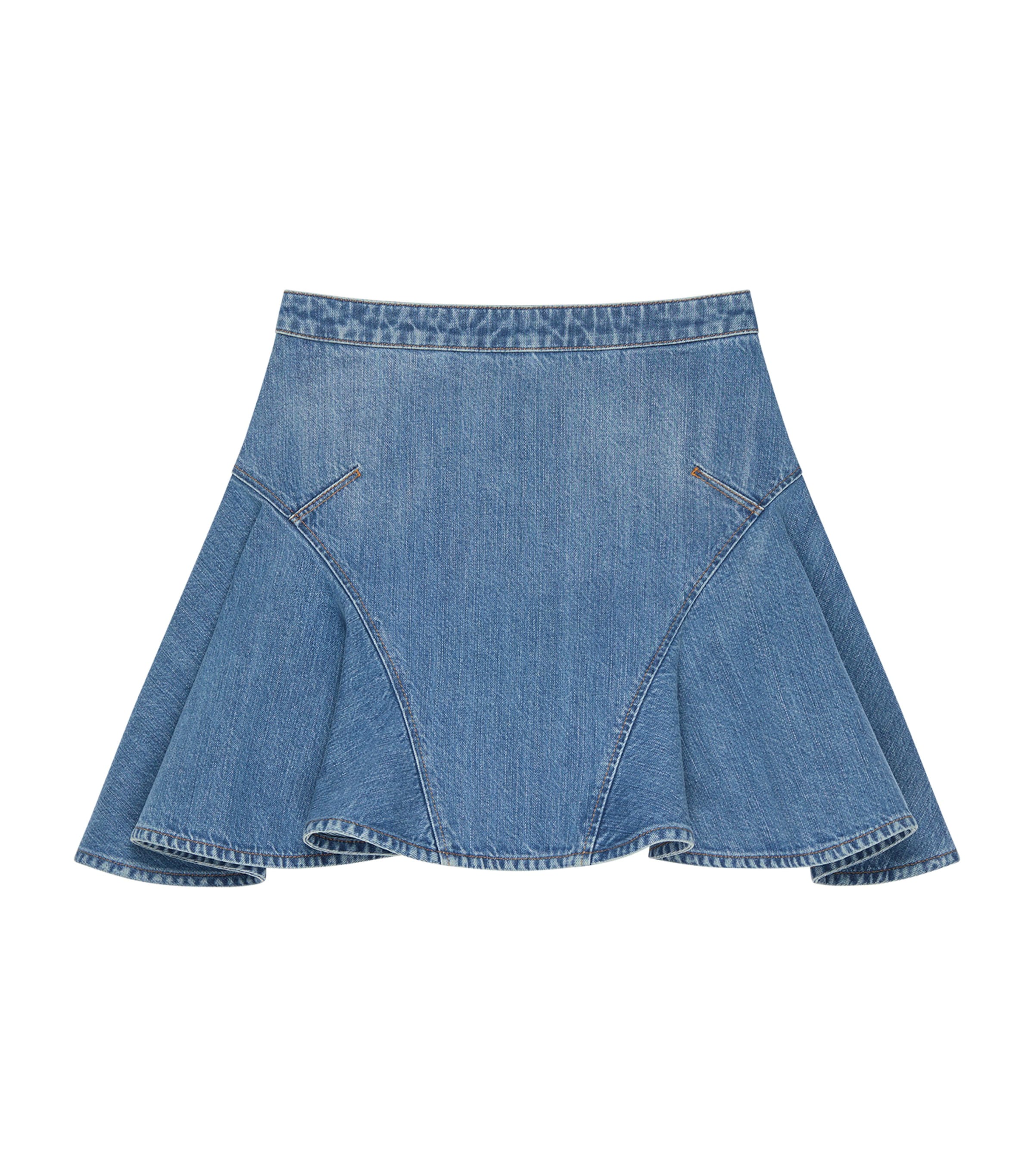 Denim Mini Skirt