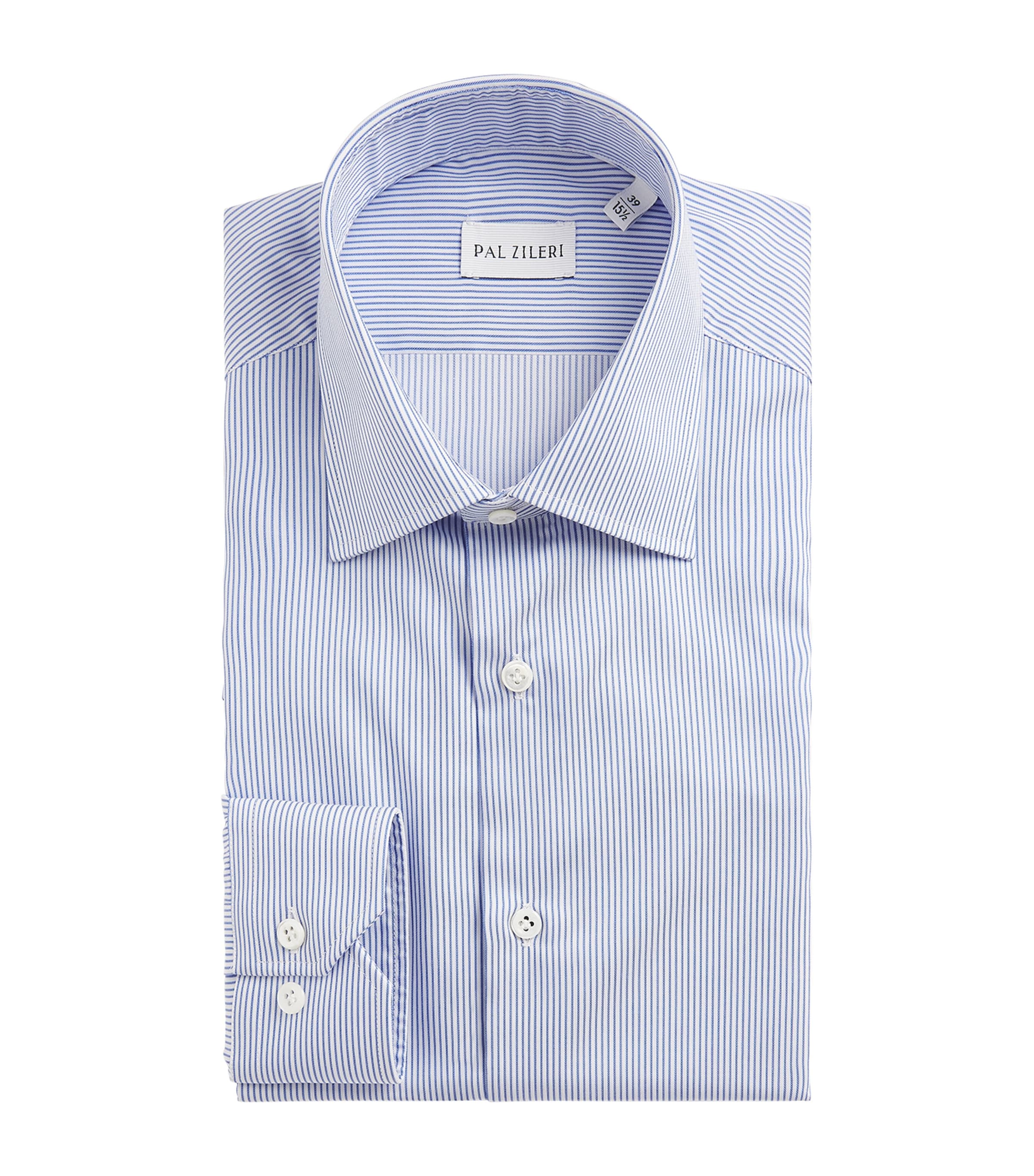 Pal Zileri Mens Cotton Stripe Shirt