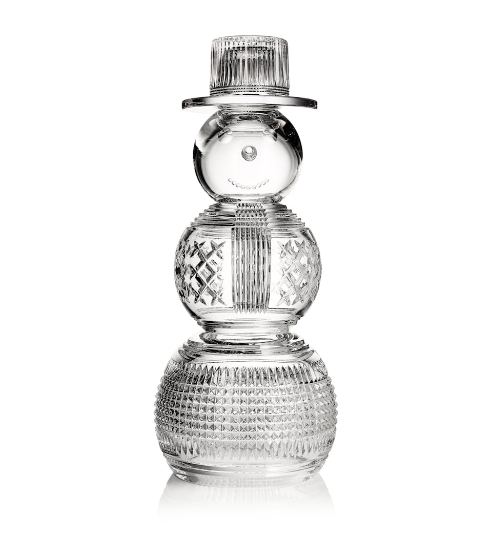 Waterford Crystal Snowman Ornament (57.5cm) Clear