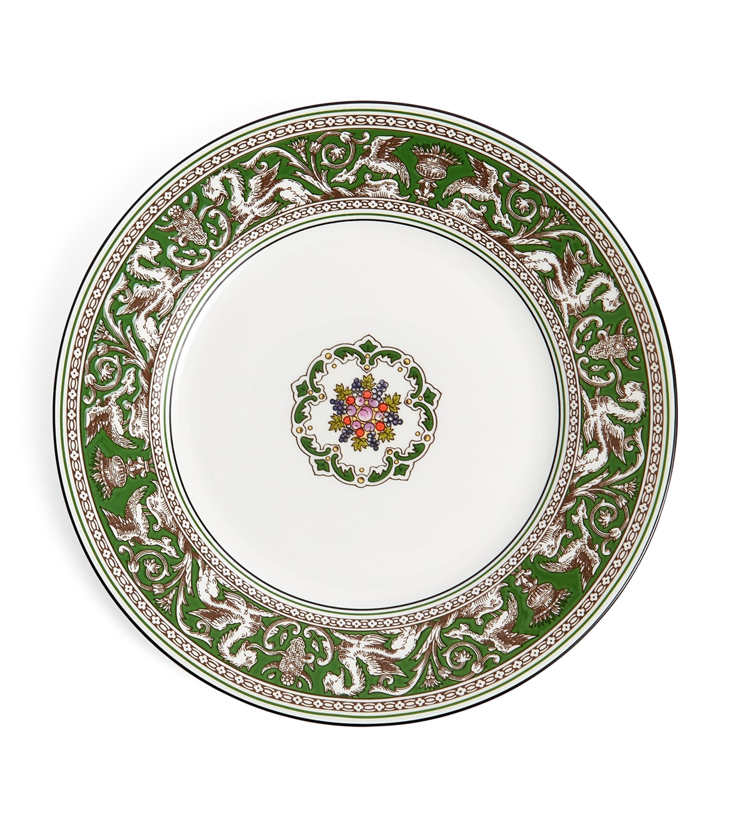 Wedgwood Florentine Verde Plate (20.5cm) Green