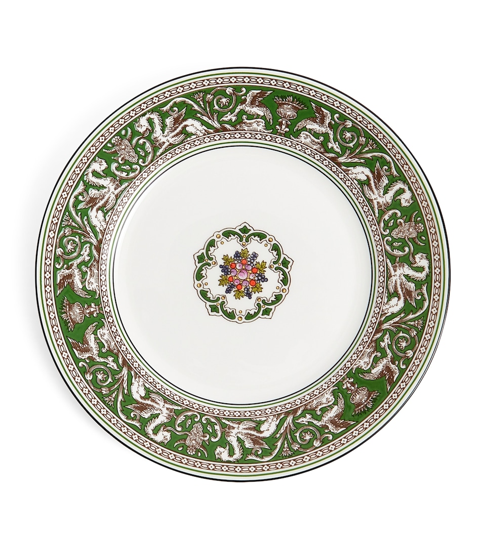Wedgwood Florentine Verde Plate (20.5cm) Green