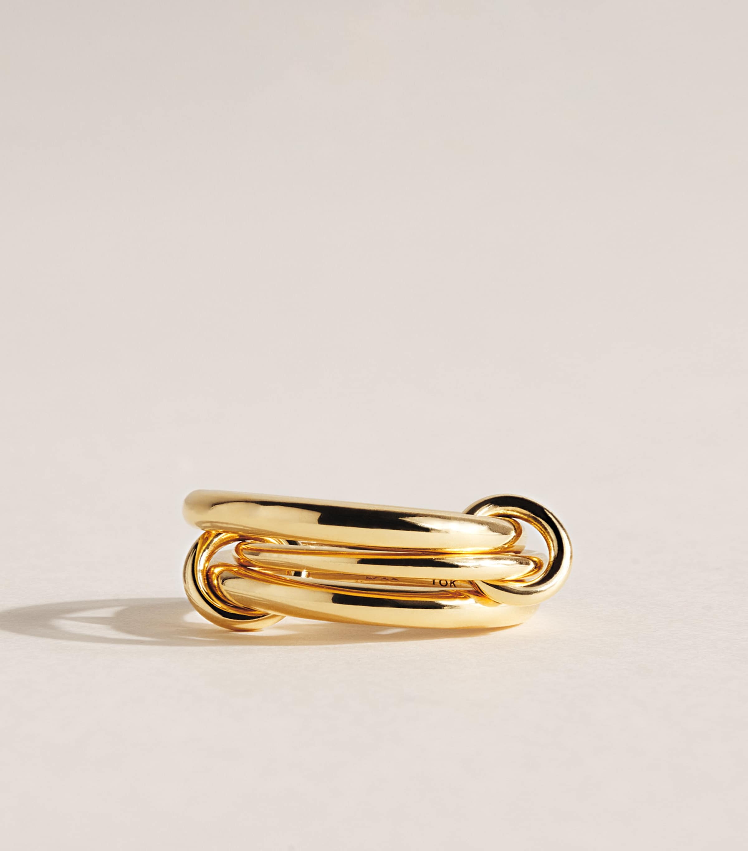 Spinelli Kilcollin Petite Yellow Gold Libra Ring Yellow Gold