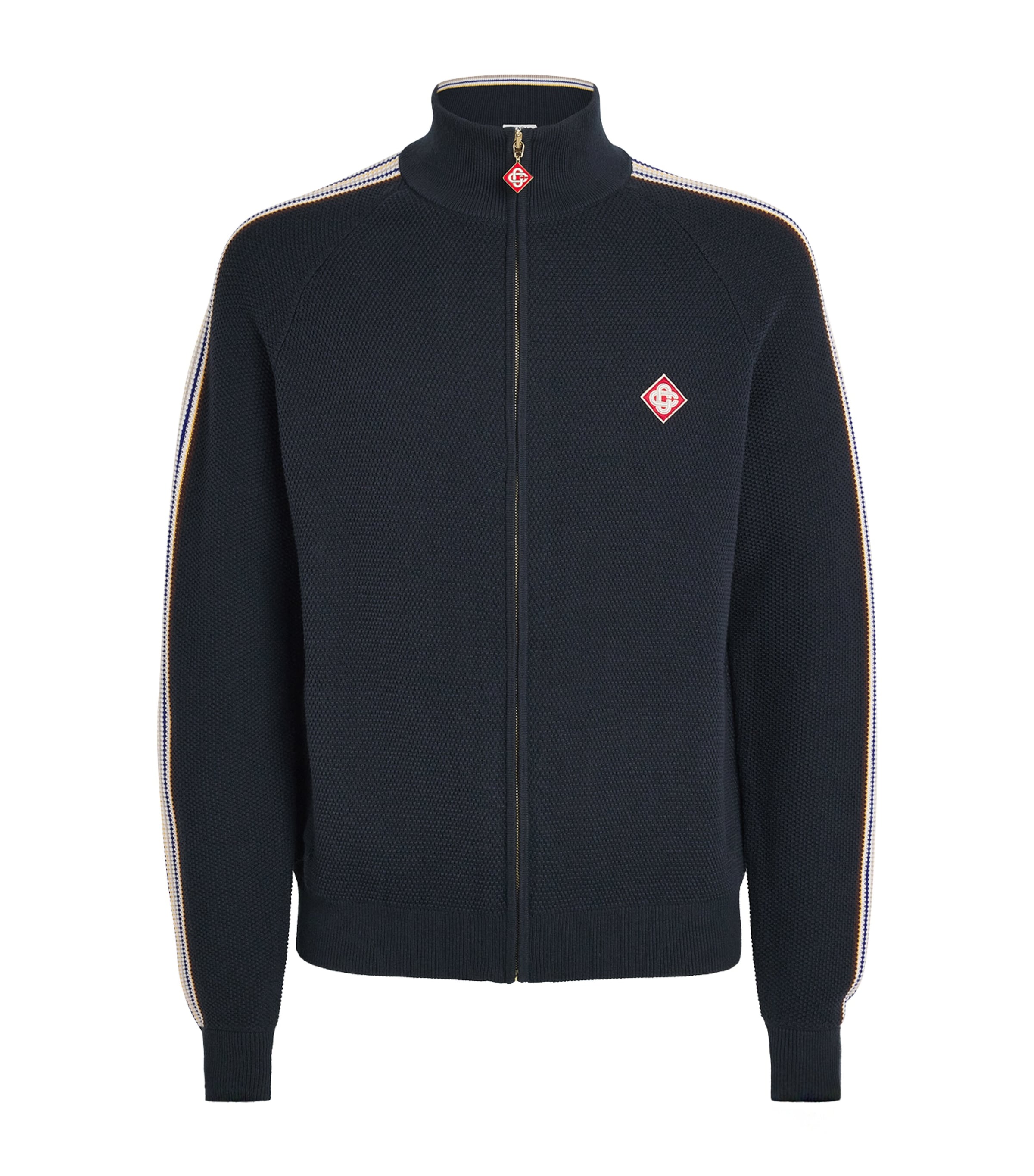 Casablanca Mens Café Culture Track Jacket Navy