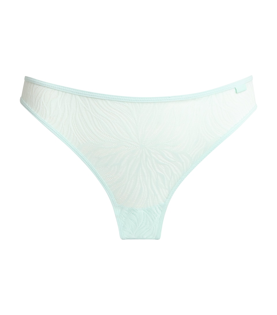 Sheer Marquisette Thong