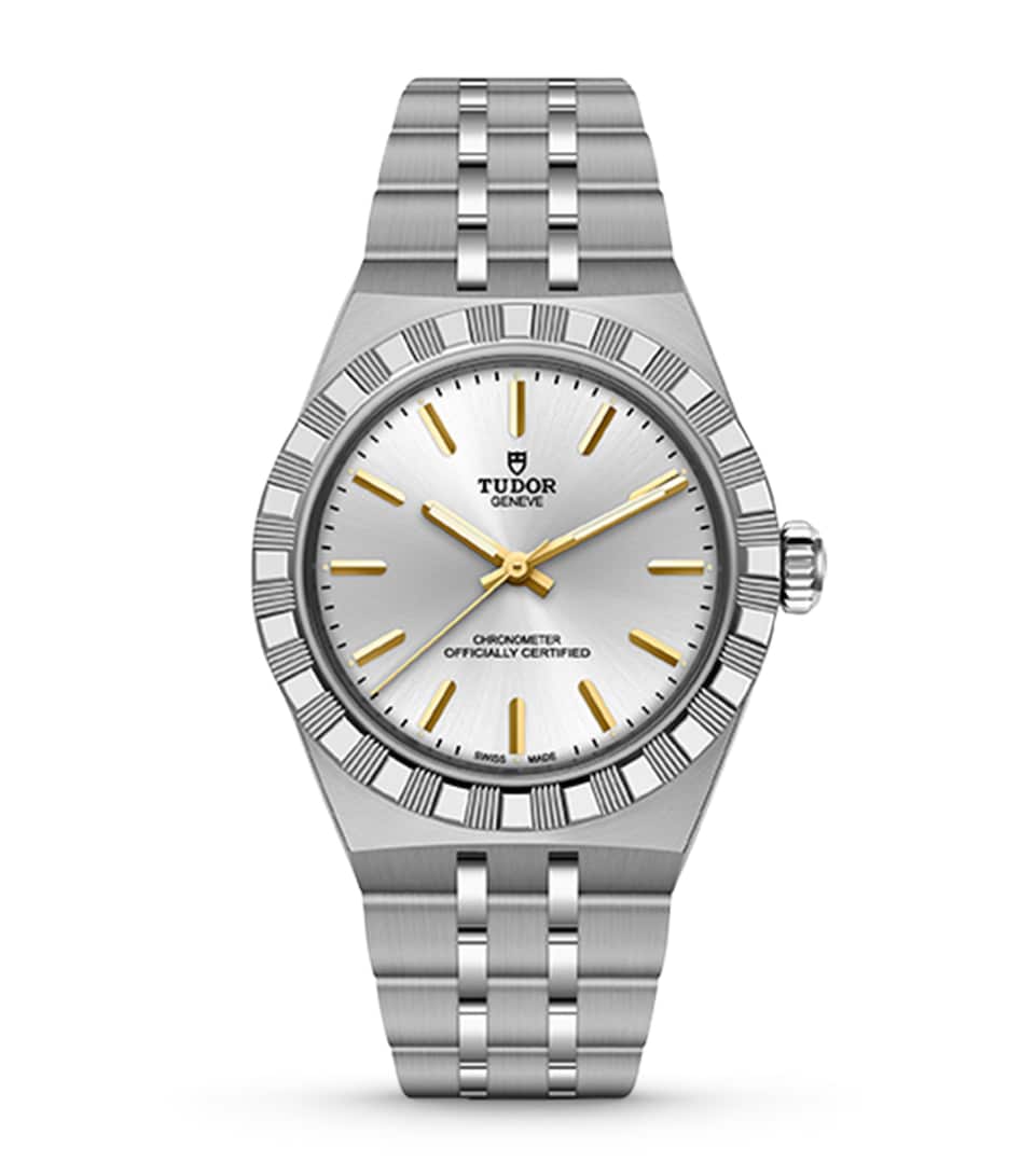 TUDOR Royal Stainless Steel Watch 30mm Silver