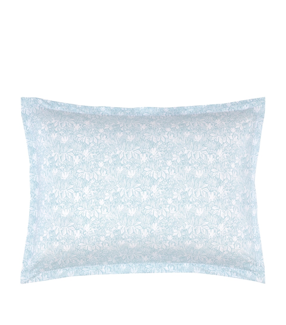 Capri Aqua Standard Oxford Pillowcase (50cm x 75cm)