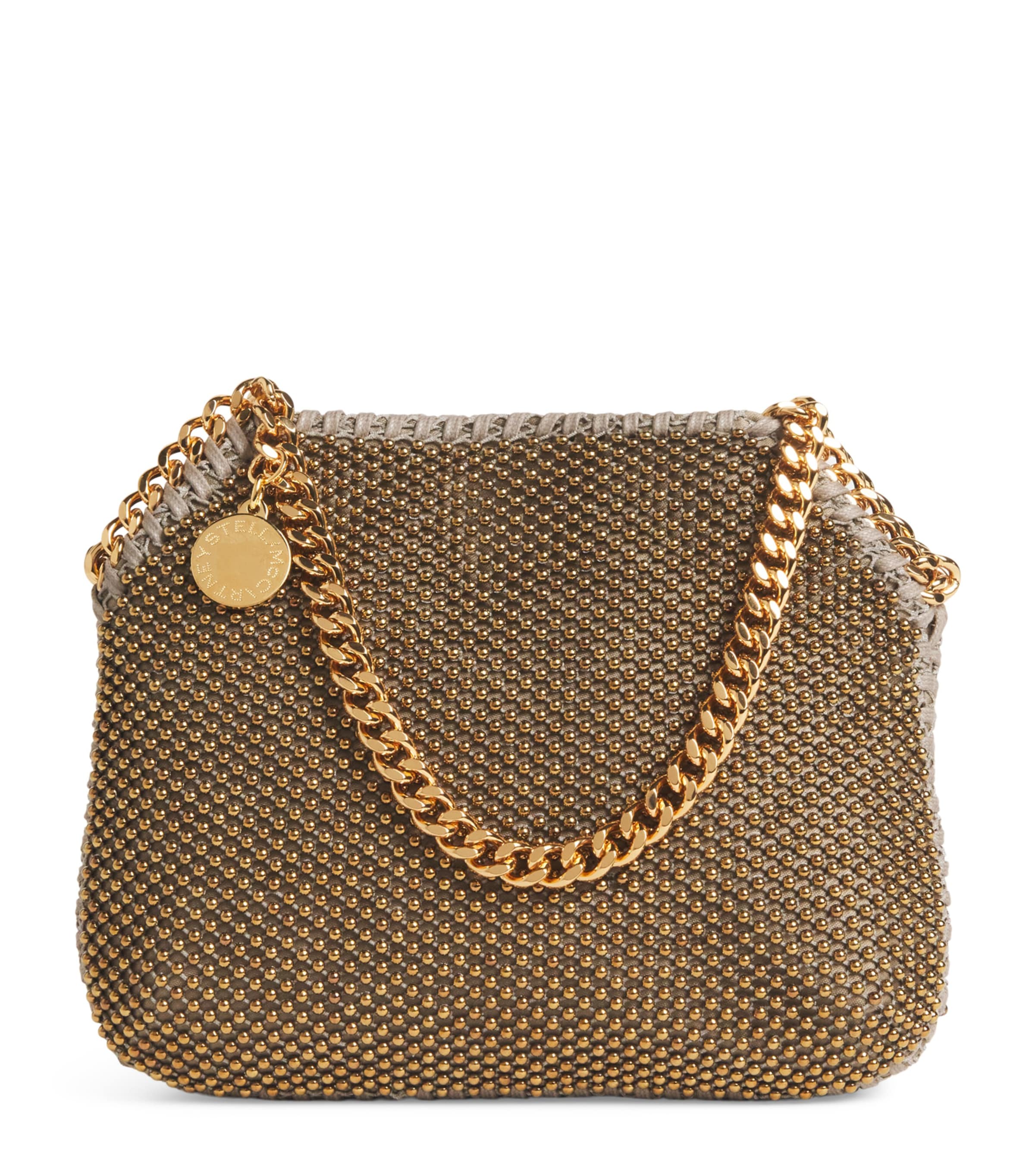 Mini Stud Mesh Falabella Shoulder Bag
