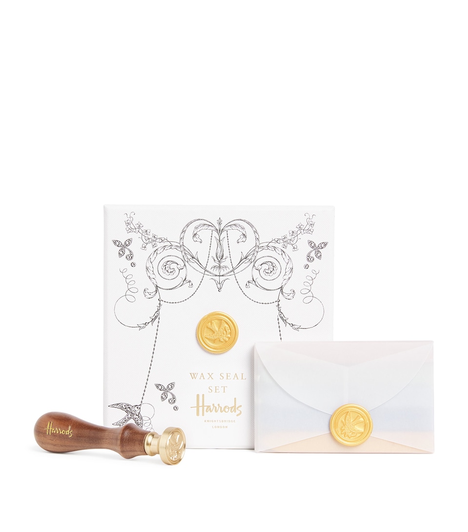 Harrods Archive Lace Wax Stamp Set White