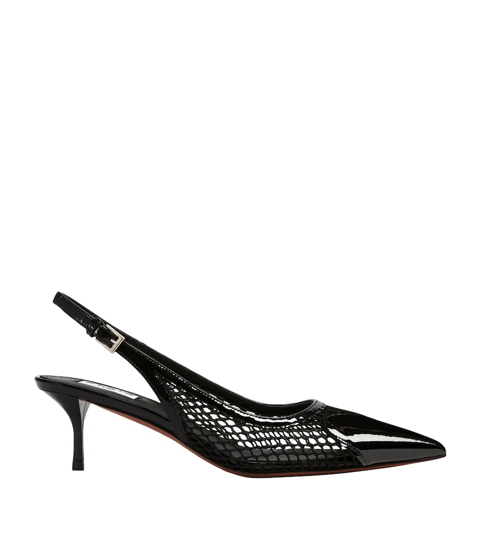 Le Coeur Mesh Slingback Pumps 55