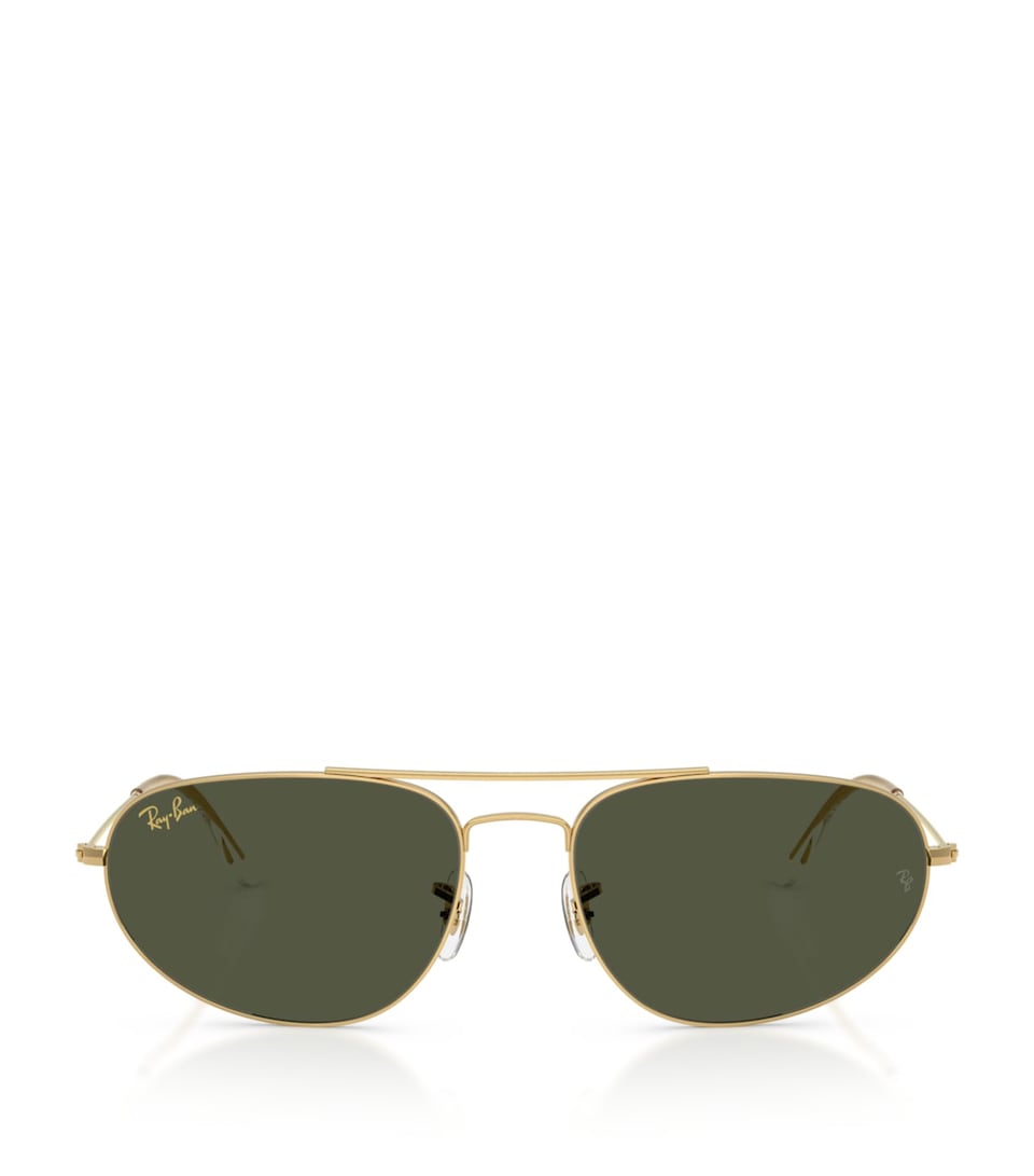 Ray-Ban Explorer IV Irregular Sunglasses Gold
