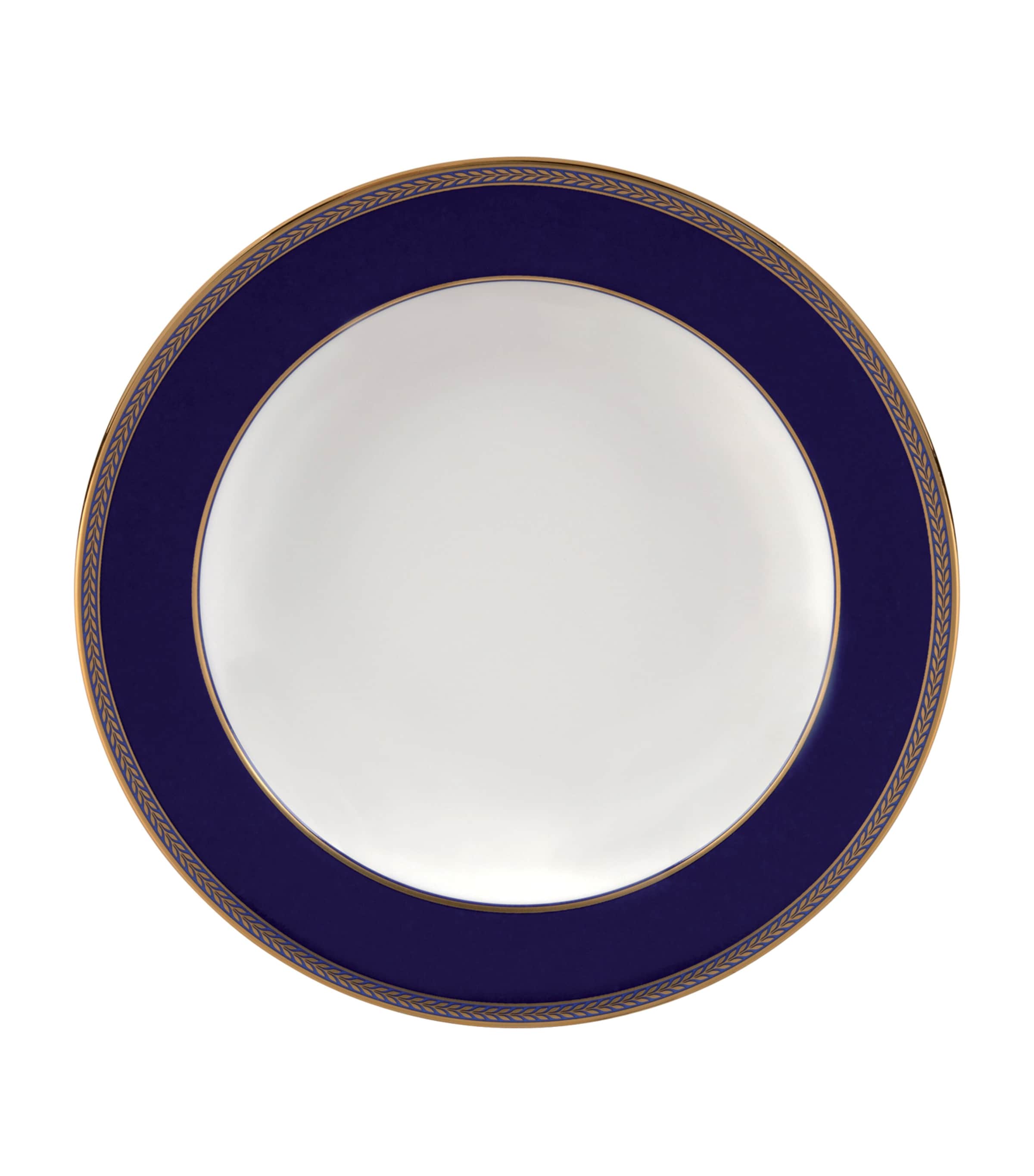Wedgwood Renaissance Gold Soup Plate (23cm) Blue