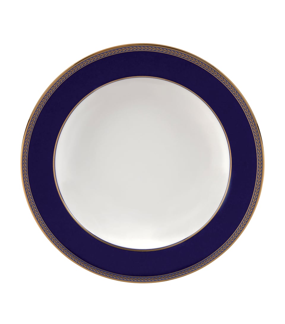 Wedgwood Renaissance Gold Soup Plate (23cm) Blue