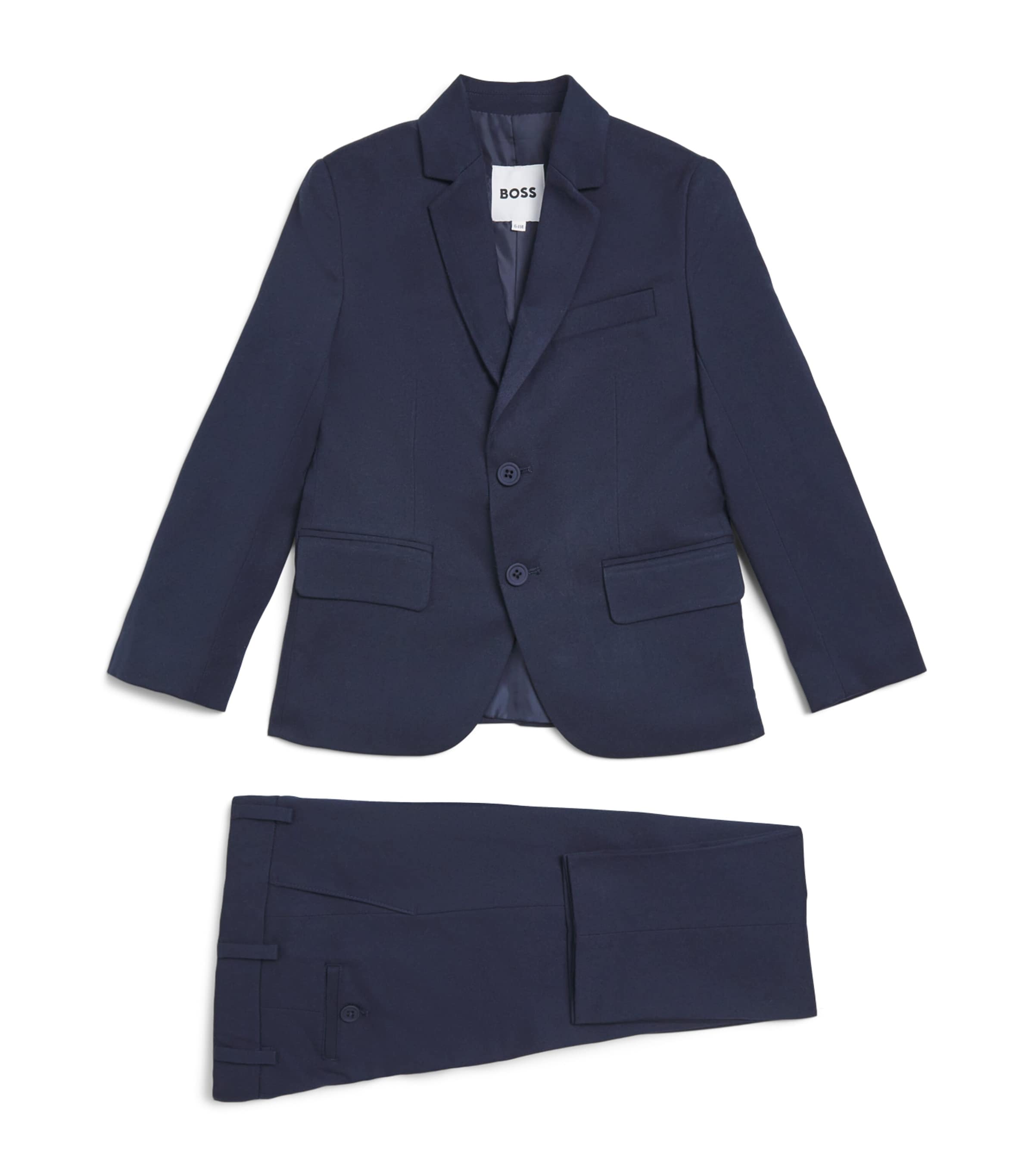 BOSS Kidswear Blazer and Trousers Set (4-16 Years) Electric Blue