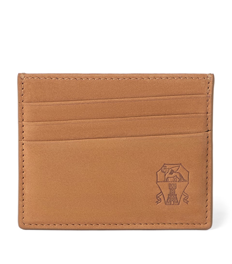 Brunello Cucinelli Nubuck Leather Card Holder