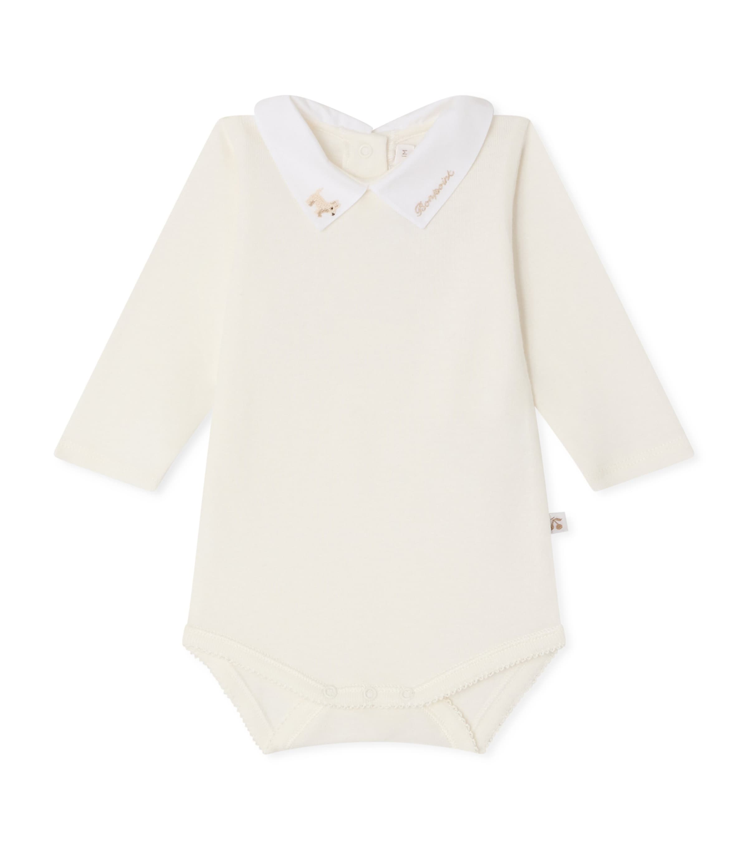 Cotton Embroidered Julliet Bodysuit (1- 24 Months)