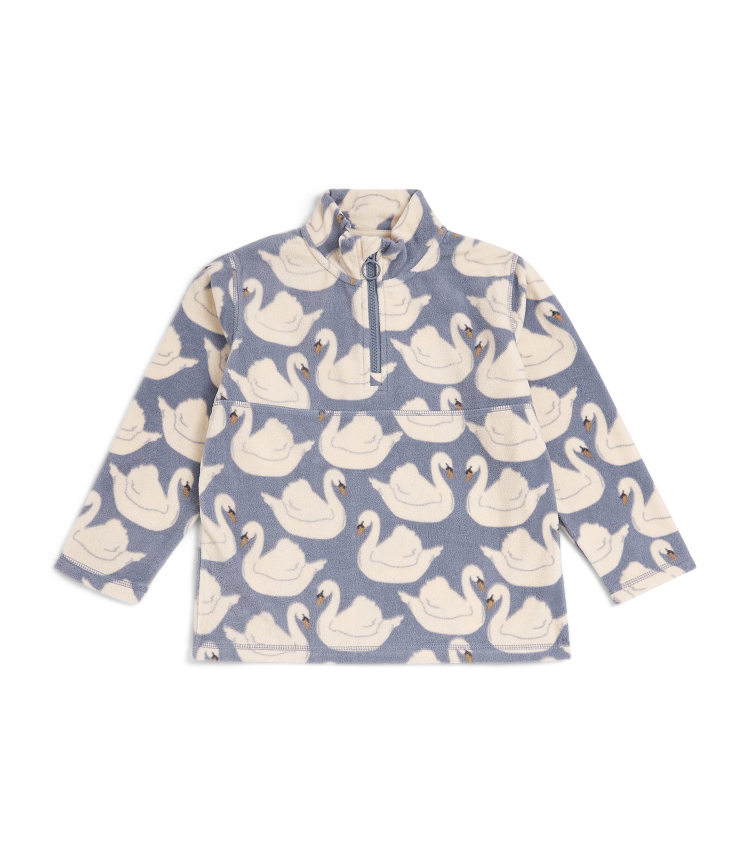 KONGES SLOJD Fleece Tavi Sweatshirt (18 Months-10 Years) Swan