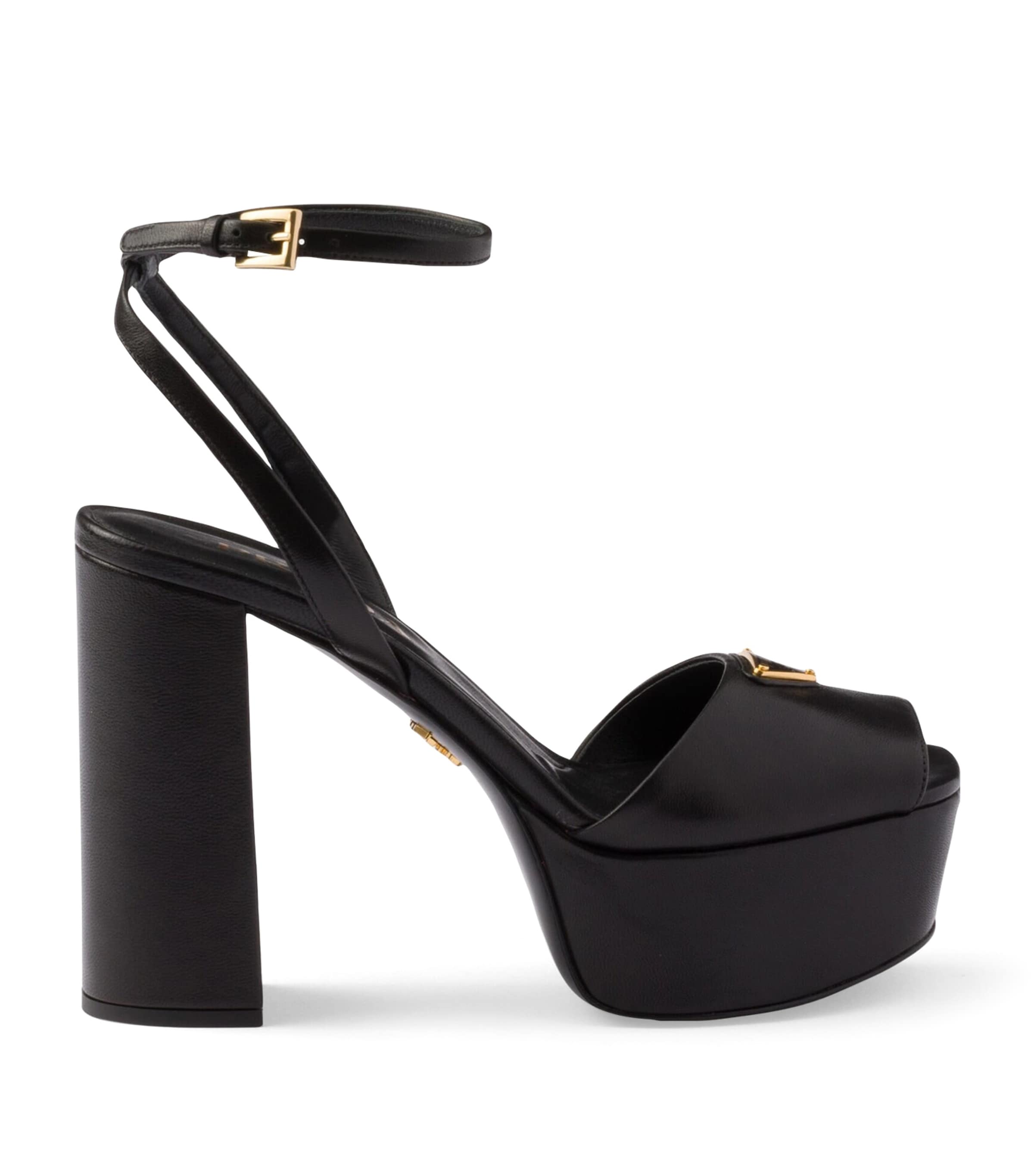 Nappa Leather Platform Sandals 115
