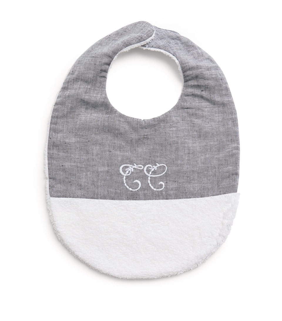 Printed Embroidered Bib