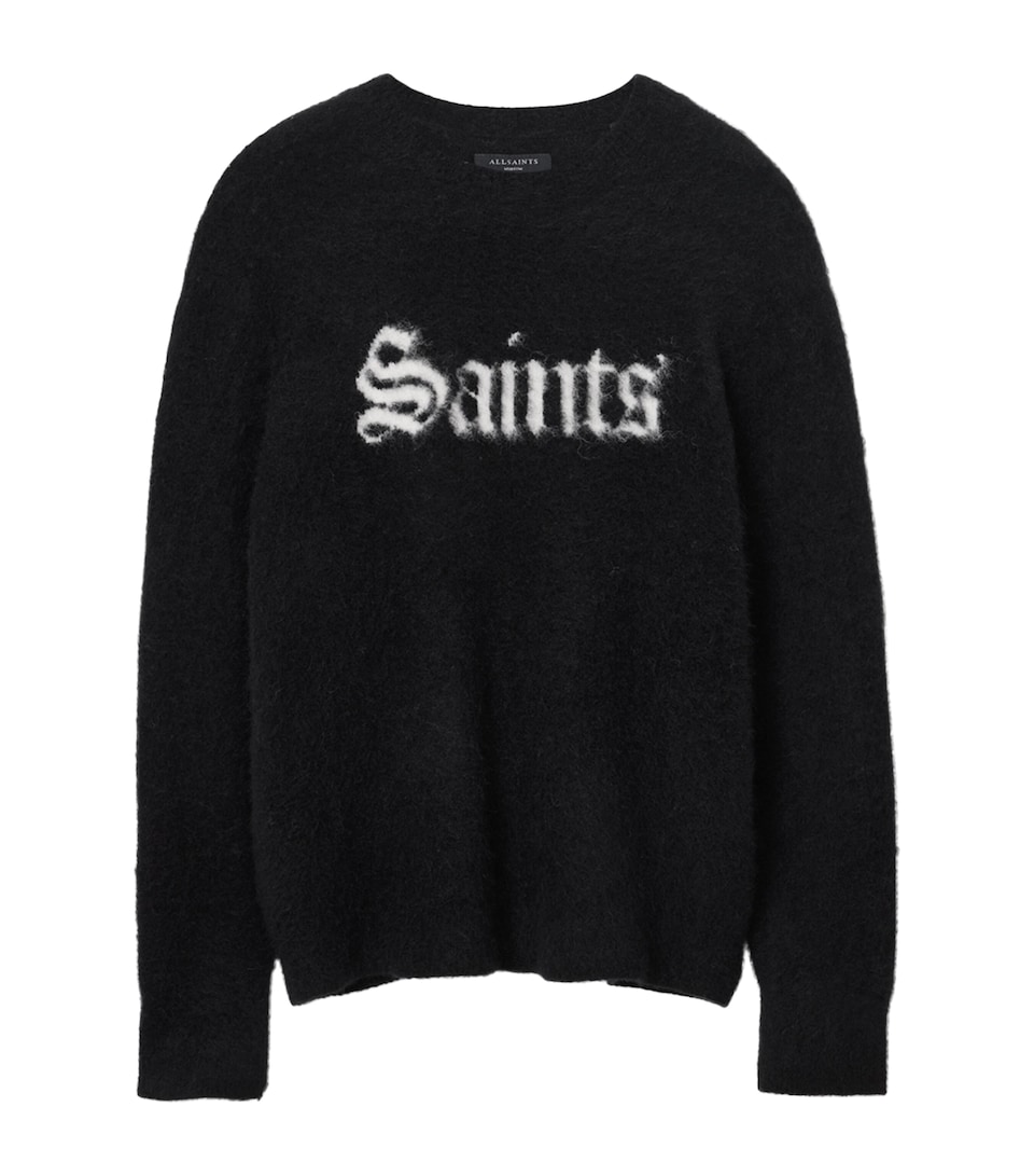 Wool-Blend Saints Sweater