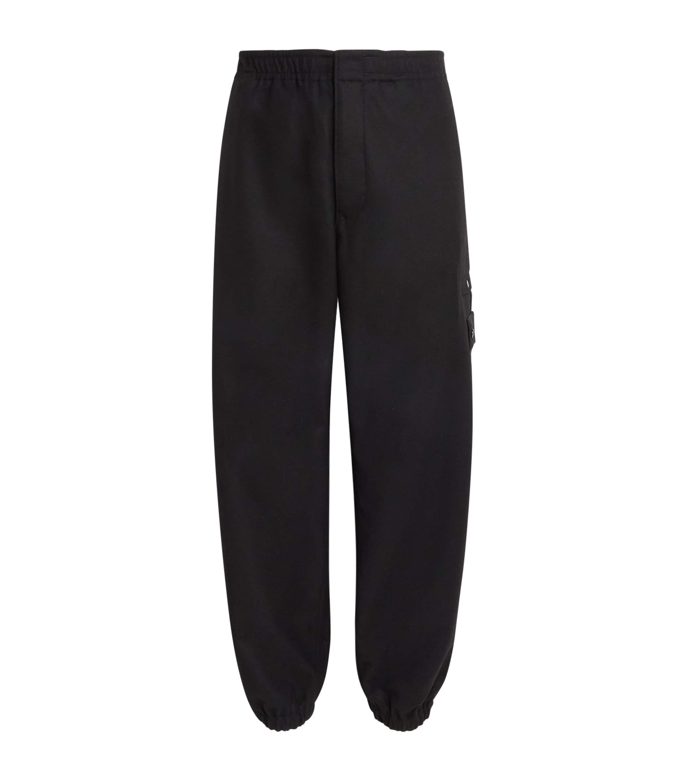Stone Island Mens GHOST PIECE Wool-Blend Cuffed Trousers