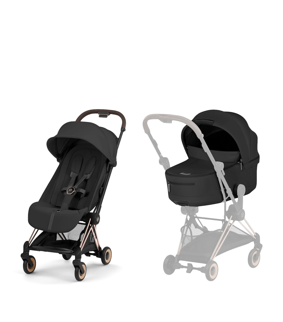 Cybex Coya Stroller with Carrycot Sepia Black