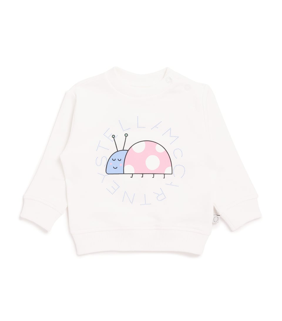 Cotton Ladybug Print Sweatshirt (3-36 Months)