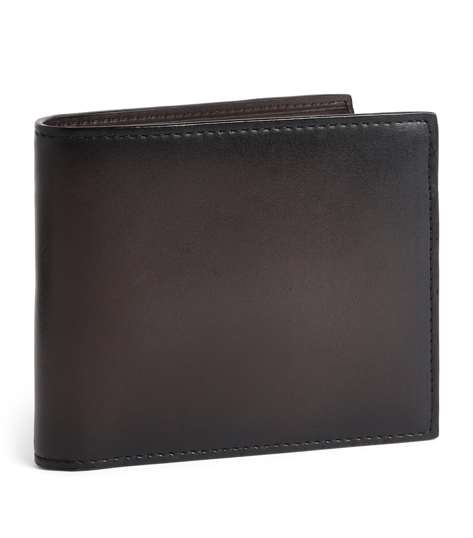 Officine Creative Leather Bifold Wallet Moro