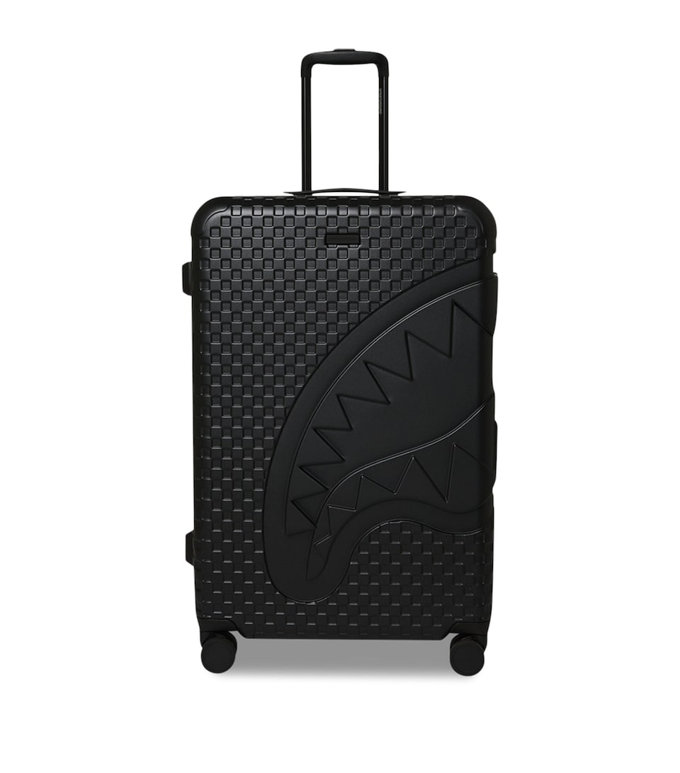 Sprayground The Sharkitecture Check-In Suitcase (75cm) Black