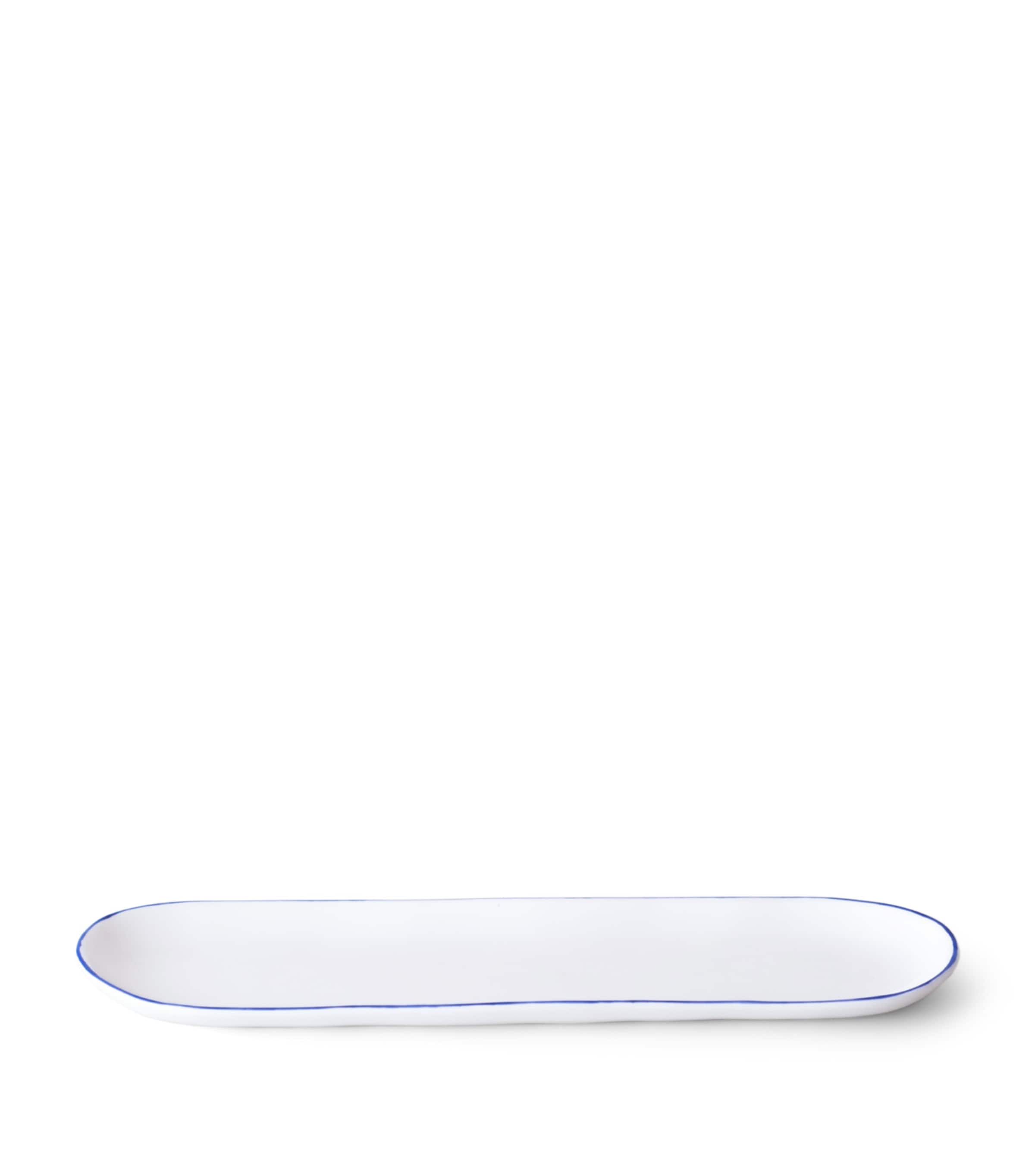 Small Cobalt Oblong Serving Dish (23cm)
