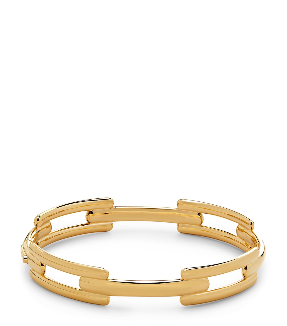 Gold Vermeil Signature Link Bangle
