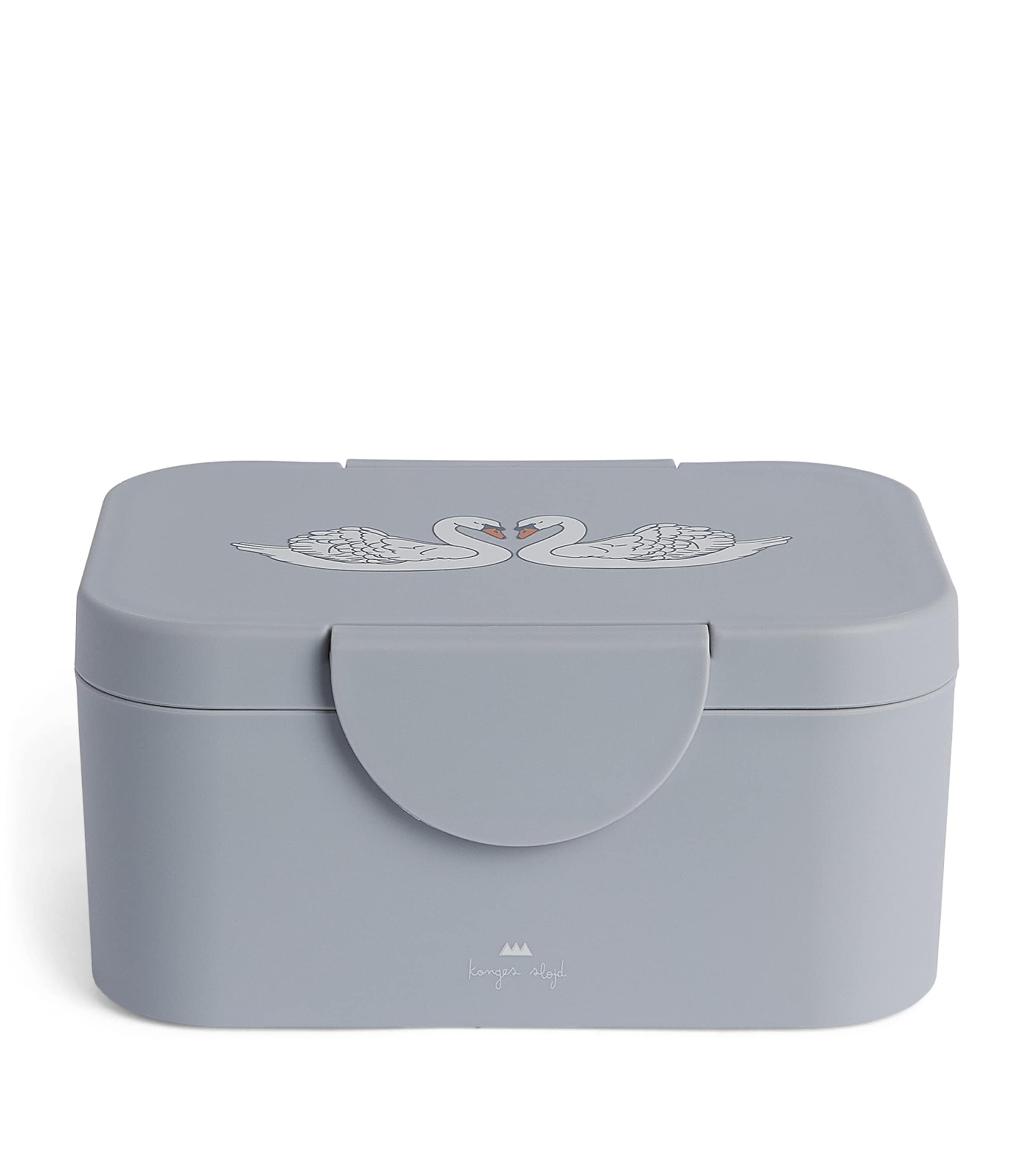 KONGES SLOJD Swan Lunch Box Blue