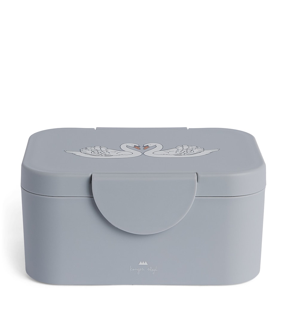 KONGES SLOJD Swan Lunch Box Blue